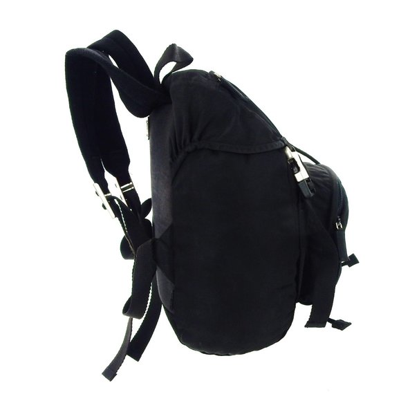 PRADA Nylon Black Drawstring Backpack Italy - Picture 5 of 9
